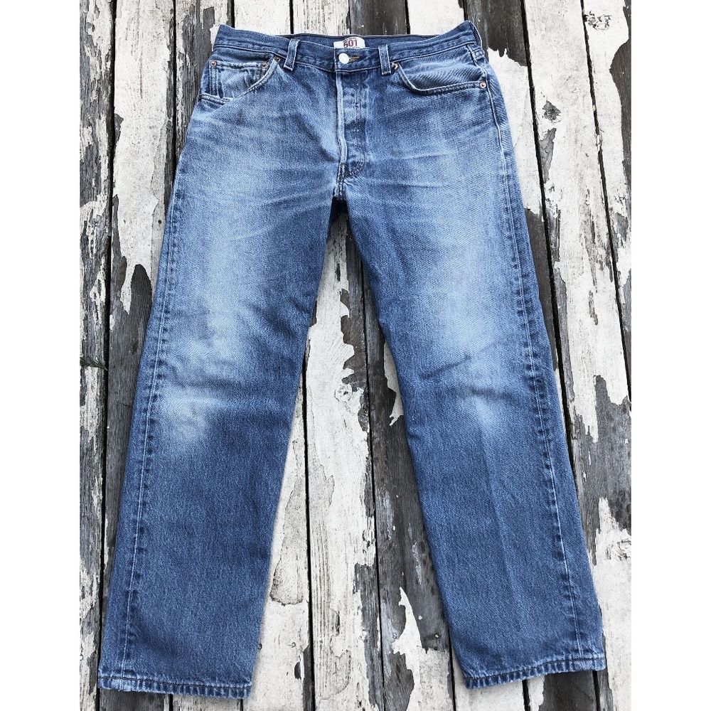 Levi's Original 501 Jeans Button Fly Red Tab